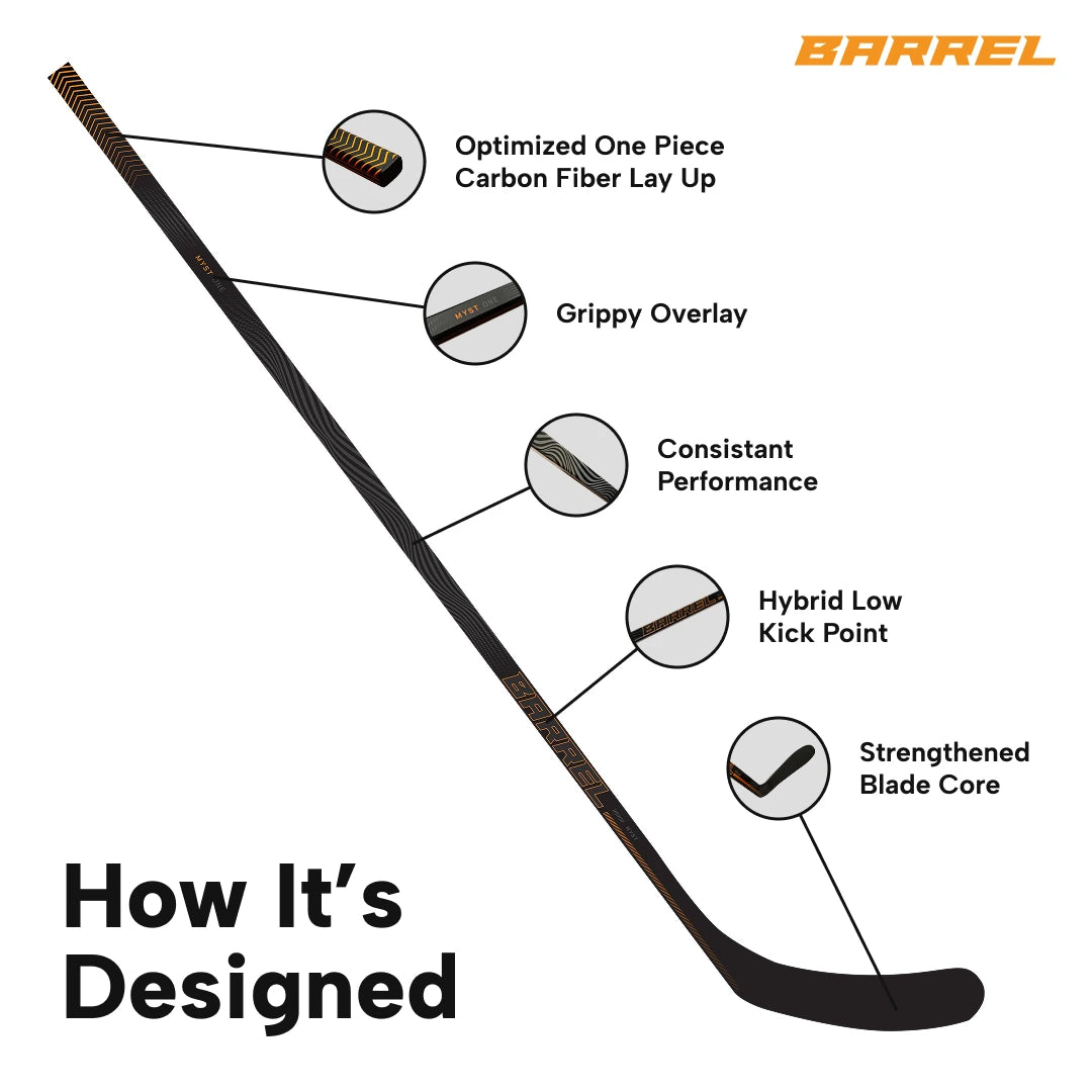MYST ONE Hockey Stick (INTERMEDIATE)